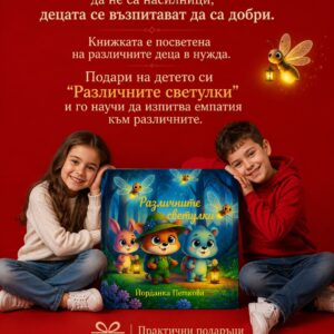 " Различните светулки"- книжка с кауза